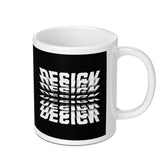 Modern Optical Illusion Design Coffee Mug product